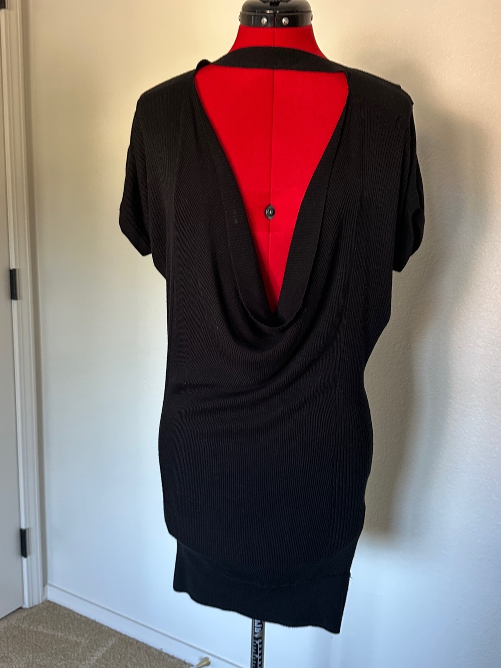 Open-Back Black Women's dress/top Small
